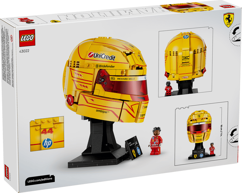 Scuderia Ferrari HP: Casco de Lewis Hamilton