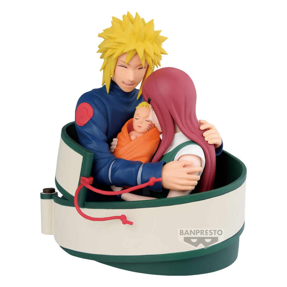 Minato, Naruto & Kushina