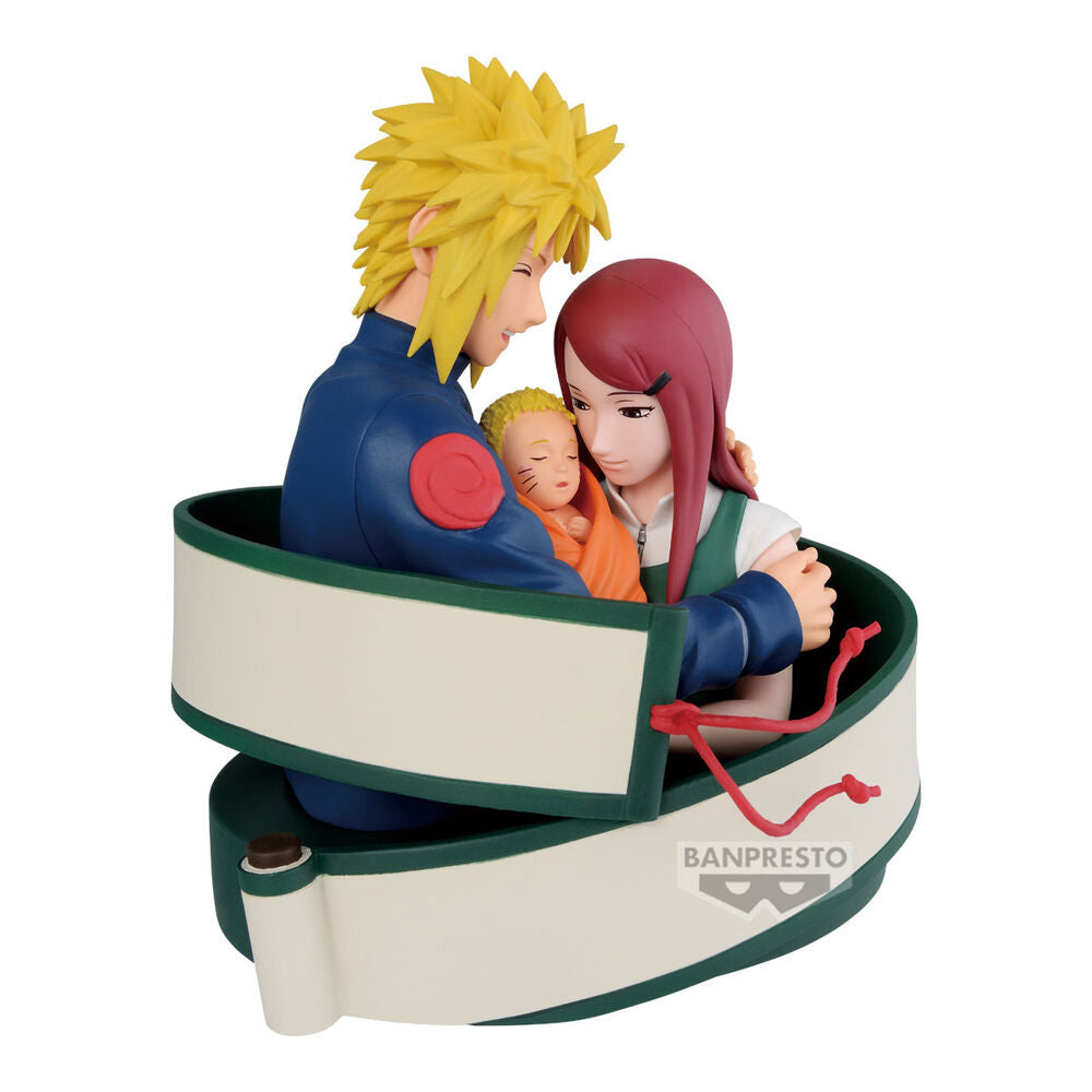 Minato, Naruto & Kushina